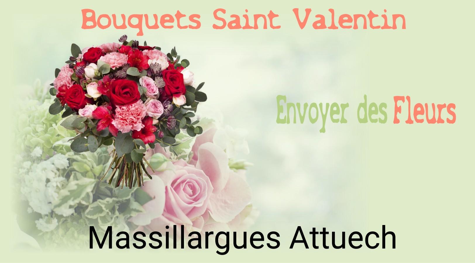 Roses de Saint-Valentin livrées à Massillargues-Attuech